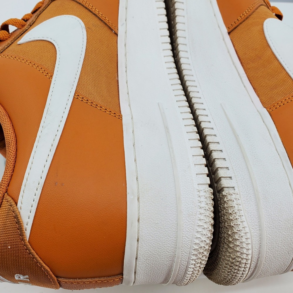 Nike Air Force 1 Low Monarch Sail Orange White FB2048-800 Mens 12.5 Sneaker - Picture 11 of 11